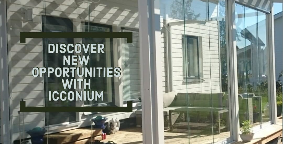 modern aluminium sliding glass system project in Austria