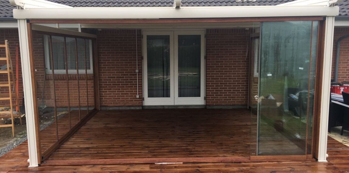 contemporary conservatory system for residential projects