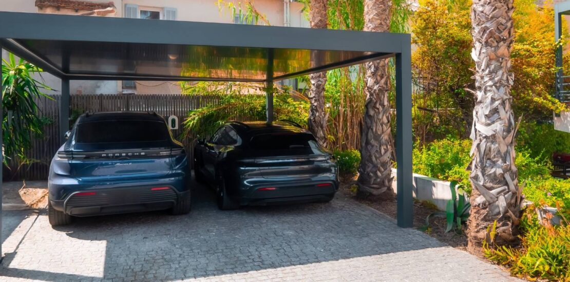 minimalist aluminium carport design for modern homes