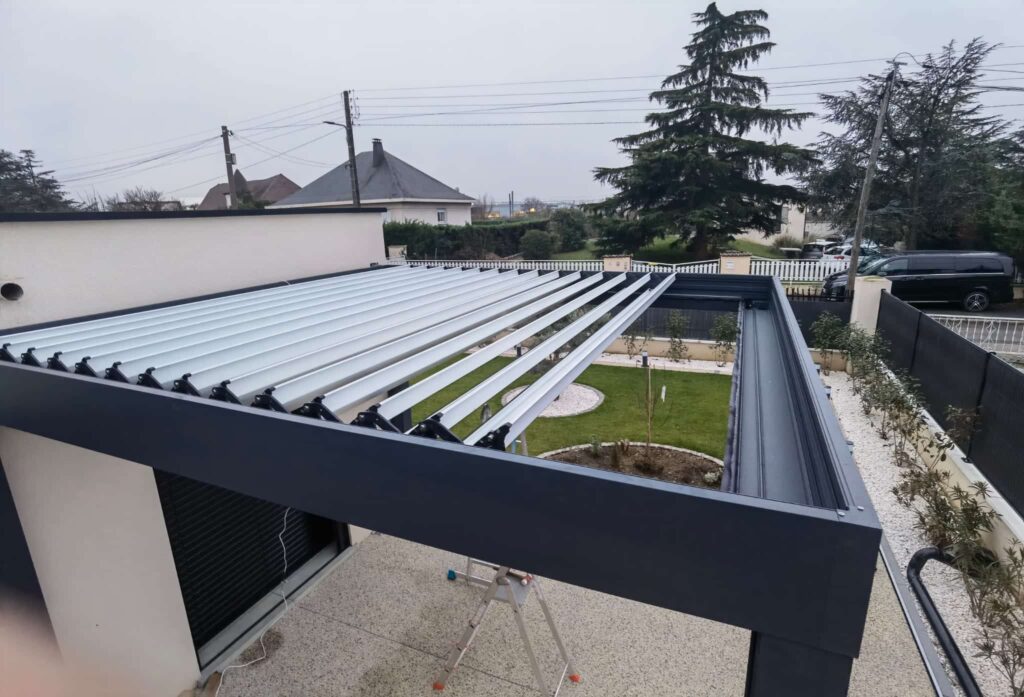 premium terrace pergola solution in Lyon France